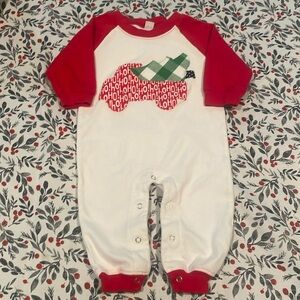 Christmas Truck baby romper 12-18mo